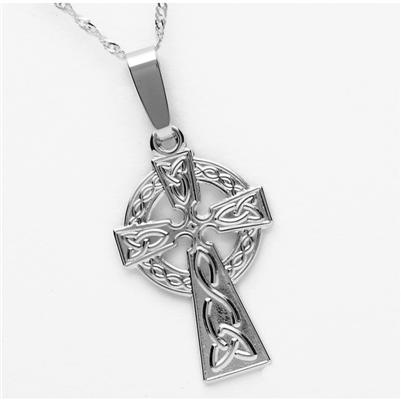 Sterling Silver Small Celtic Cross 20mm