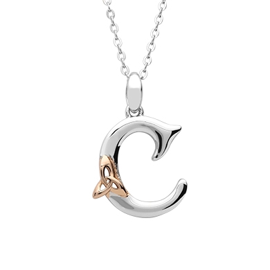 Sterling Silver Celtic Initial "C"