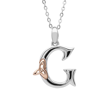 Sterling Silver Celtic Initial "G"